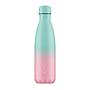 BOTELLA INOX CHILLY'S 500ML GRADIENT ROSA/MENTA