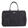 BOLSO MOMMY BAG GRANDE ACOLCHADO NEGRO